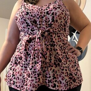Pink Leopard Tank 4